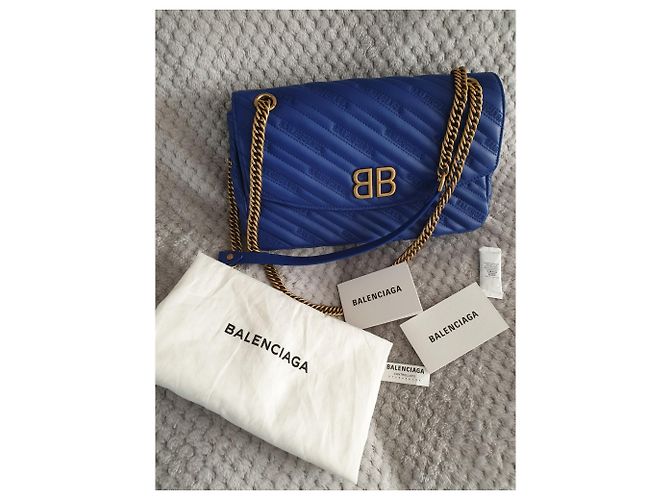 BB Chain Catena BB Balenciaga Medium in blu - Nuovo - vista 3