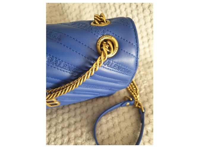 BB Chain Catena BB Balenciaga Medium in blu - Nuovo - vista 8
