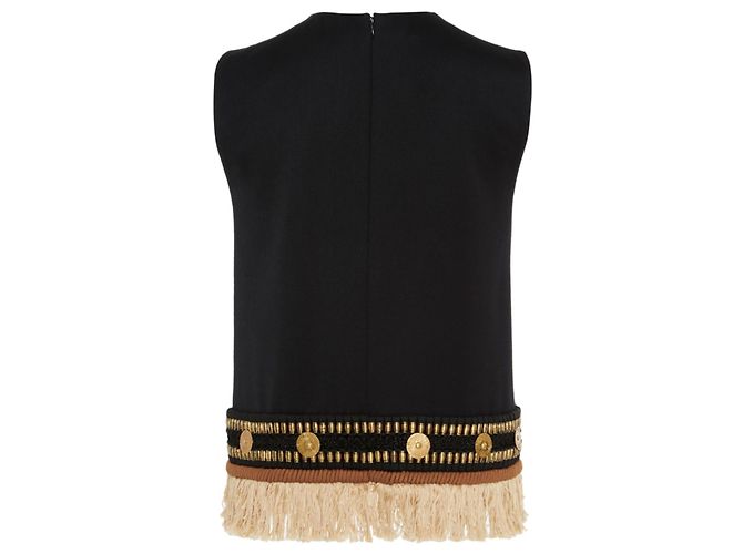 Top Sachicko Dsquared2 negro de lana - vista 3