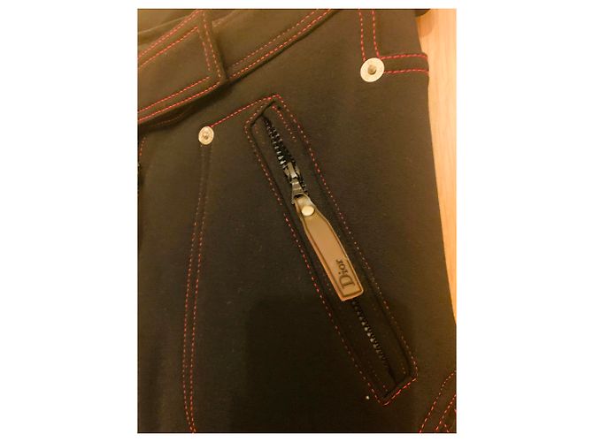 Pantaloni da sci neri Christian Dior Nero - vista 3