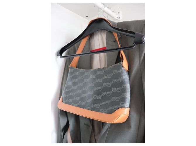 Borsa a tracolla Balenciaga in pelle nera Nero - vista 2