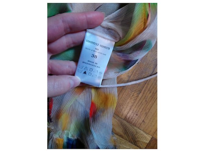 Abito Chloé in seta multicolore - vista 4