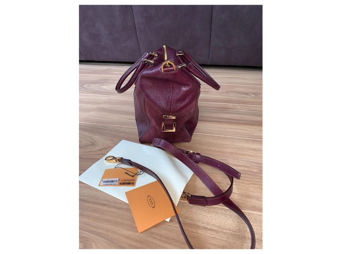 Tod's Modell D-Cube Soft Bowletto Bordeaux - Ansicht 5