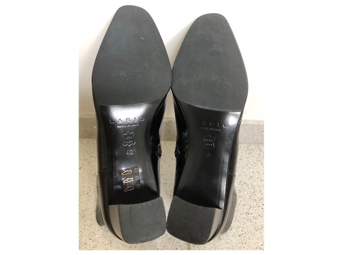 Autre Marque Botines Lario de charol negro Talla 40 - vista 6