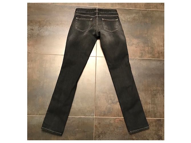 Vaqueros Slim Isabel Marant Etoile Grises - vista 2