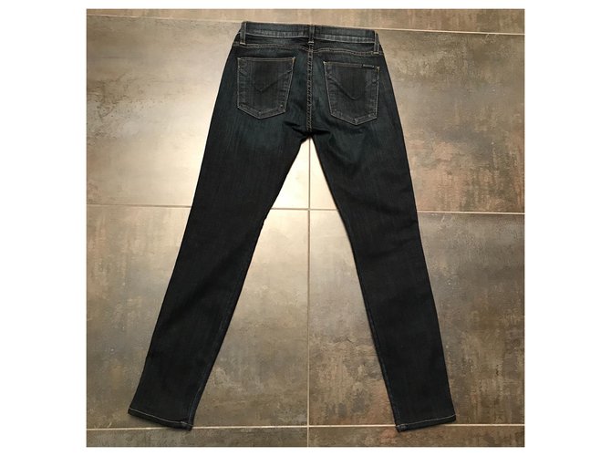 Jeans Slim Hudson Azul - vista 2
