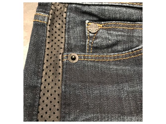 Jeans Slim Hudson Azul - vista 6