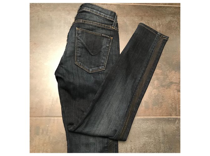 Jeans Slim Hudson Azul - vista 7