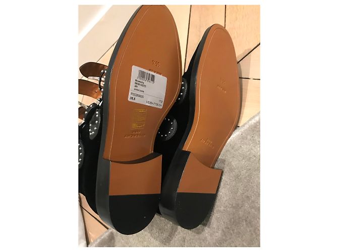 Stivaletti Givenchy con cinturini in velluto blu scuro - vista 4