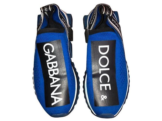 Sneakers Dolce & Gabbana Sorrento Blu - vista 2