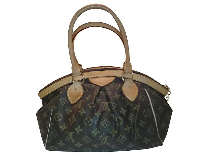 Tivoli Louis Vuitton Handtasche Dunkelbraun - Ansicht 2
