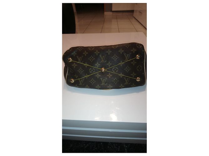 Tivoli Louis Vuitton Handtasche Dunkelbraun - Ansicht 8
