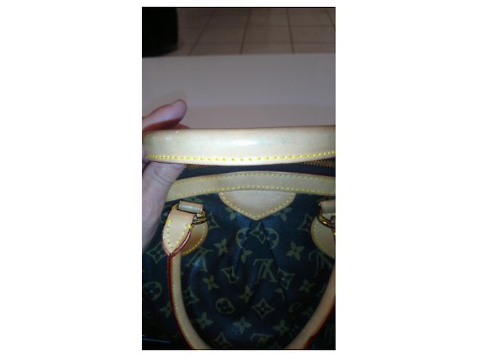 Tivoli Louis Vuitton Handtasche Dunkelbraun - Ansicht 9