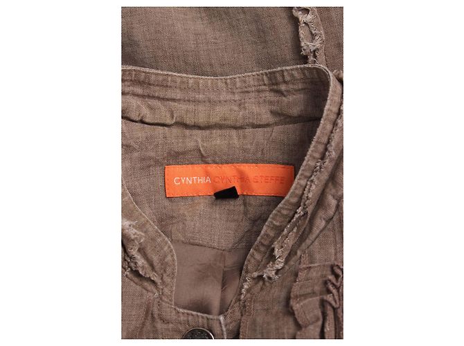 Autre Marque Blazer Cynthia Steffe Beige - vista 5