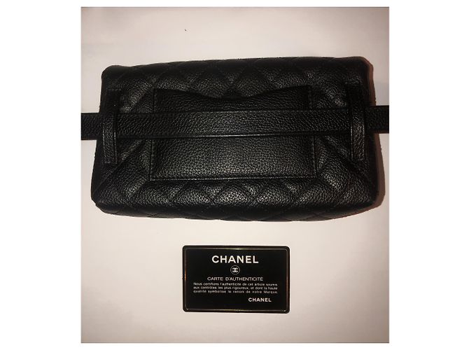 Chanel Uniform clutch Black - view 2