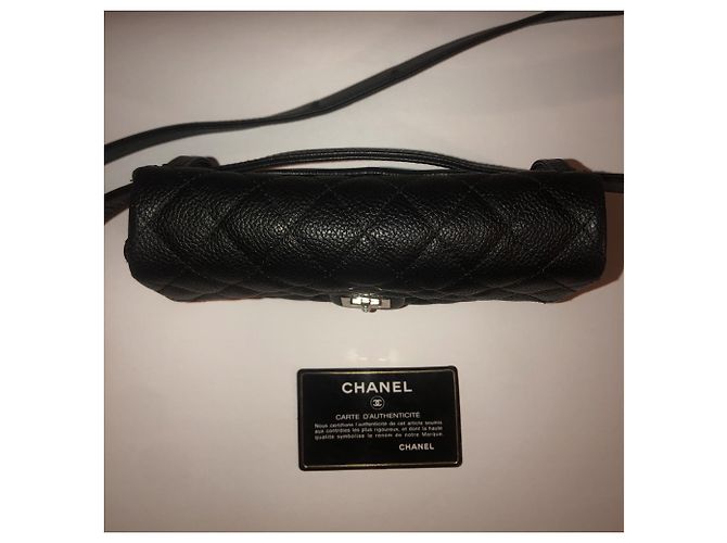 Chanel Uniform clutch Black - view 6