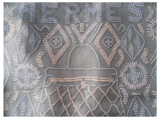 Hermès Ciudad de seda Negro - vista 3