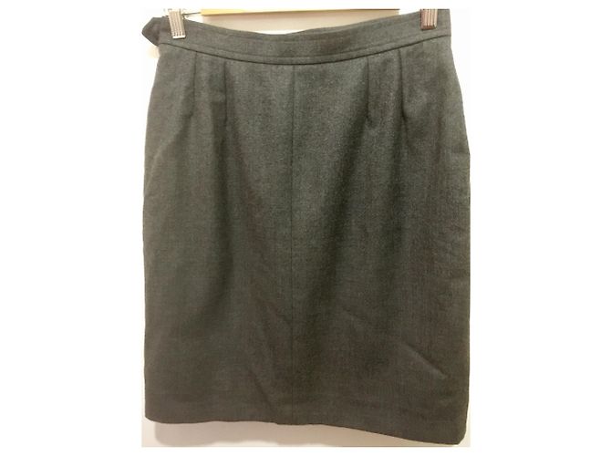 Yves Saint Laurent Falda Rive Gauche YSL Gris - vista 2
