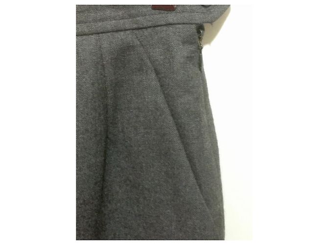 Yves Saint Laurent Falda Rive Gauche YSL Gris - vista 3