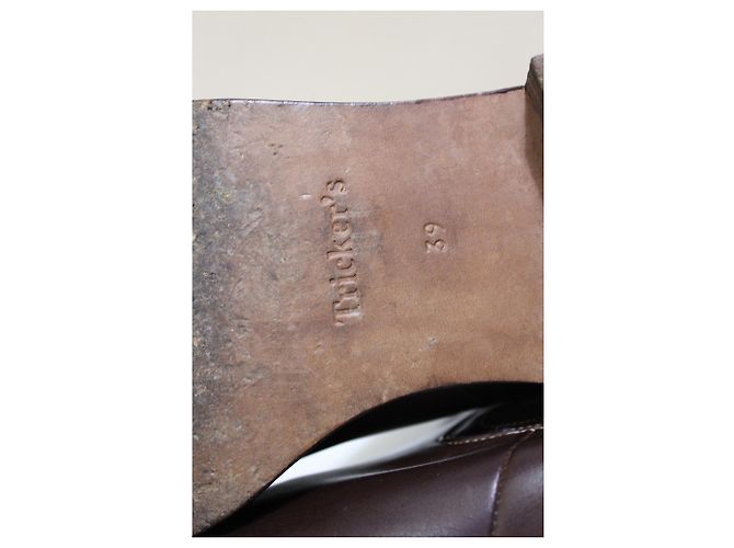 Trickers Bota de campo de Londres de Tricker Castaño - vista 8
