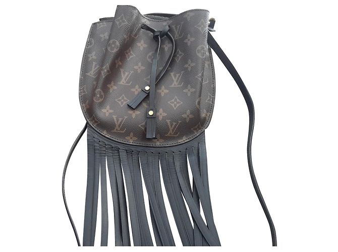 Louis Vuitton Fransen Noe Braun - Ansicht 2