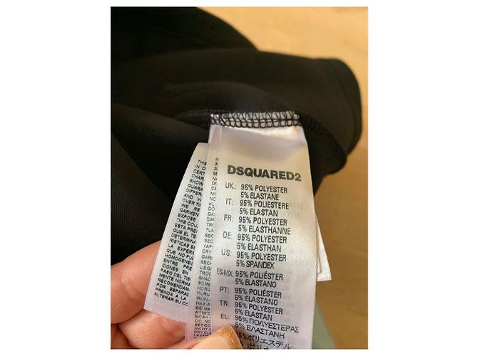 Suéter Negro de Poliéster Dsquared2 Niña 11-12 años - vista 4