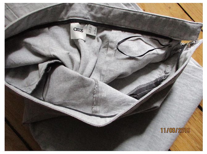 Asos Agujeros cónicos, taille 36. Gris - vista 4