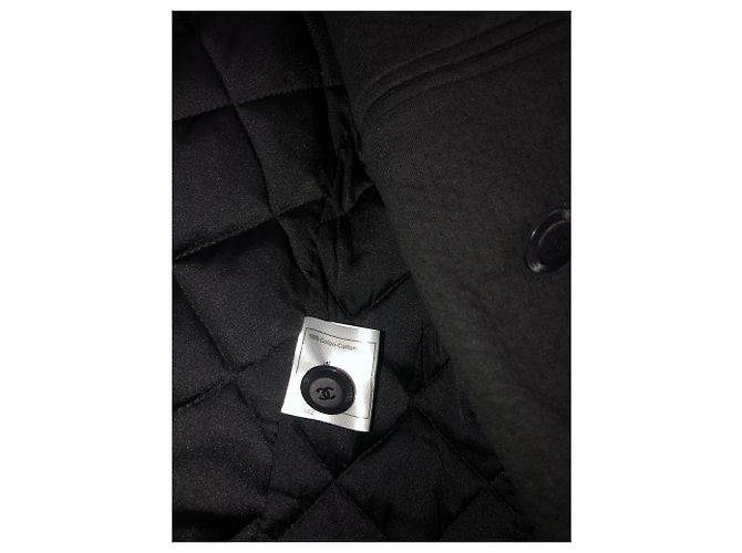 Lange Mäntel Chanel Uniform Men Schwarz - Ansicht 6