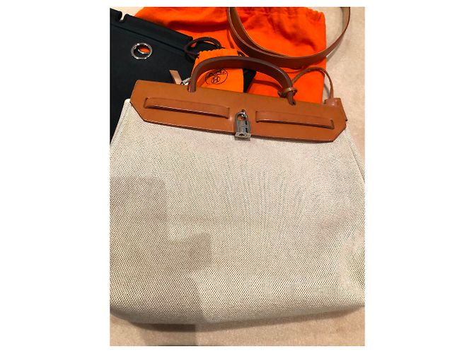 Hermès Hermes Herbag Beige - Ansicht 3