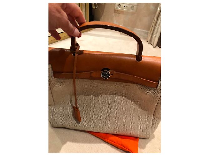Hermès Hermes Herbag Beige - Ansicht 5