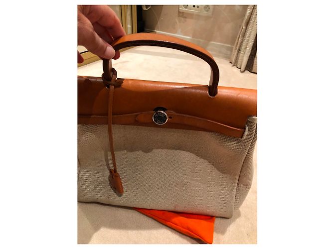Hermès Hermes Herbag Beige - Ansicht 6