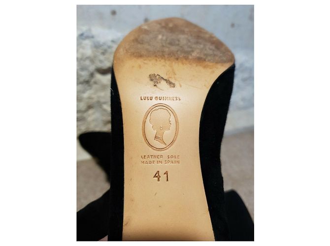 Lulu Guinness Botas Negro - vista 5