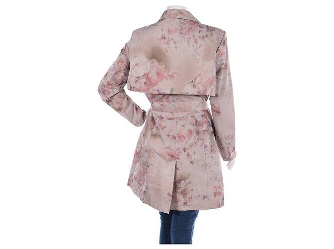 Trench coat multicolore Badgley Mischka XL - vista 2