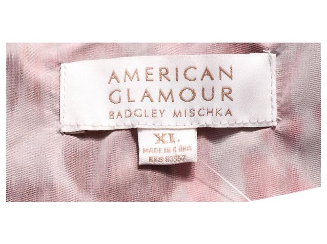 Trench coat multicolore Badgley Mischka XL - vista 3