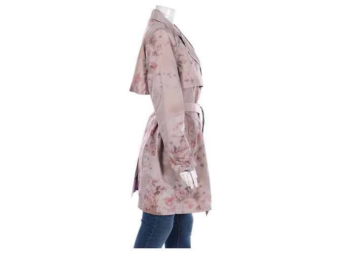 Trench coat multicolore Badgley Mischka XL - vista 4