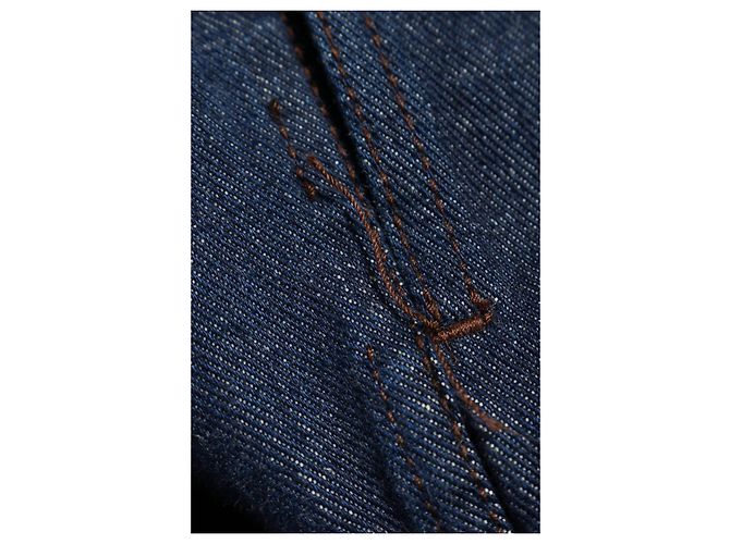Paul Smith Jeansjacke Blau Baumwolle Größe L - Ansicht 5