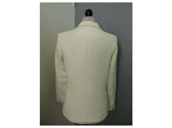 Autre Marque CHATTAWAK Suit Jacket Eggshell Viscose - view 10