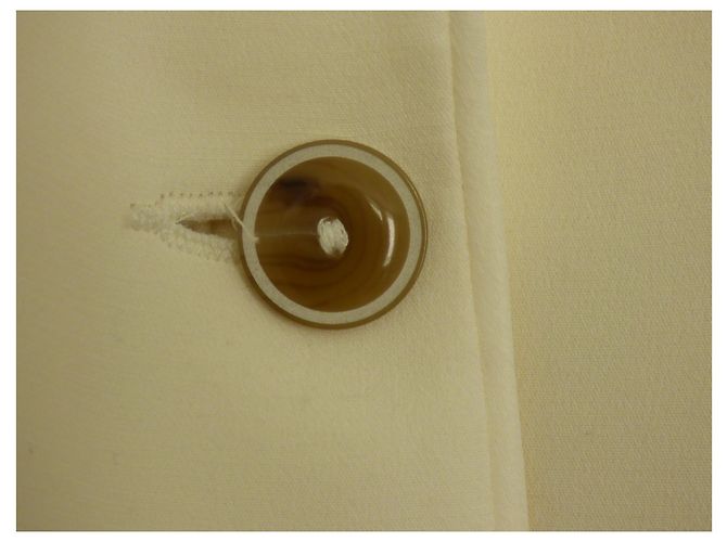 Autre Marque CHATTAWAK Suit Jacket Eggshell Viscose - view 5