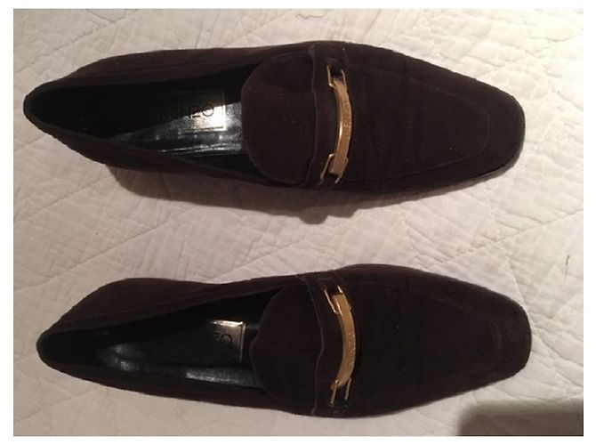Mocassin en daim Kenzo - vue 2