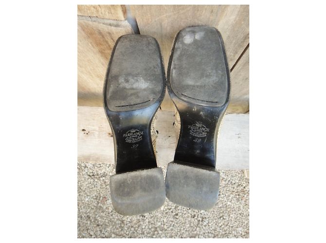 Botas free lance en python p 39 con ligero defecto cosmético Beige - vista 9