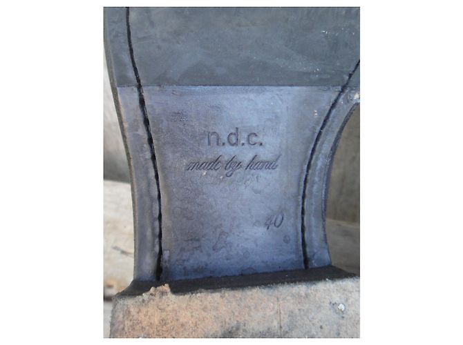N.D.C. Made By Hand botas n.D.do. hecho a mano 40 Gris - vista 7