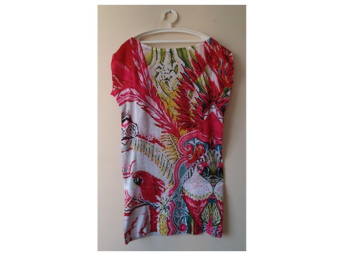 Mini vestido Adolfo Dominguez Multicolor - vista 3