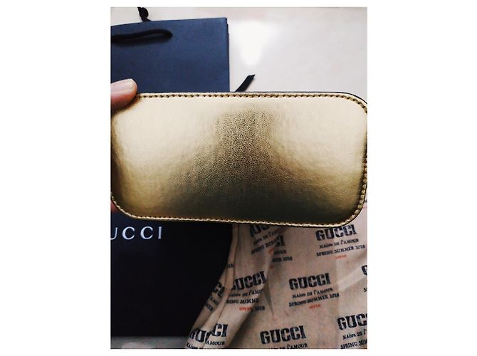 Ophidia borsa gucci sega autentica D'oro - vista 4