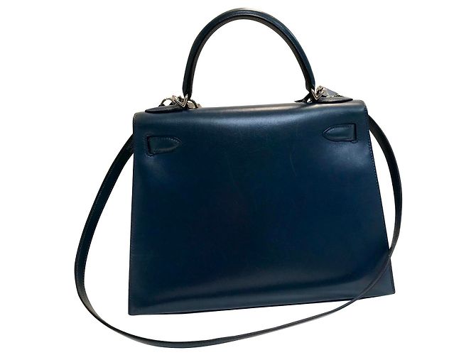 Hermès Kelly 28 Blue - view 2