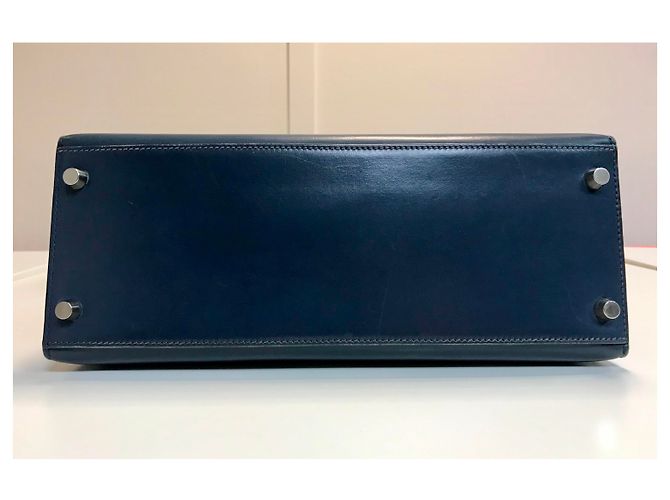 Hermès Kelly 28 Blue - view 4