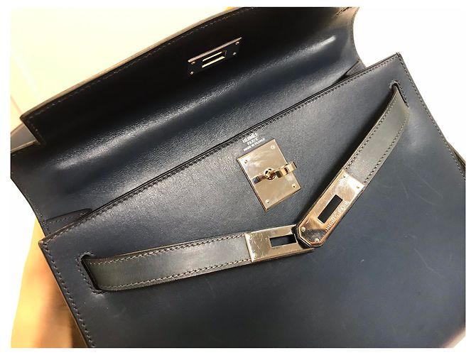 Hermès Kelly 28 Blue - view 5