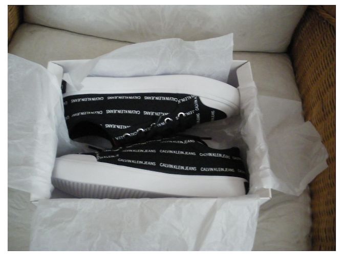 Calvin Klein Turnschuhe Mehrfarbig Stoff 40 Mehrfarben - Ansicht 6