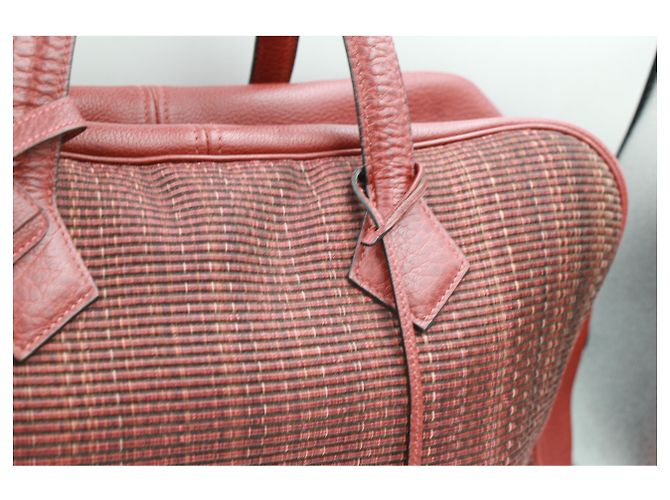Hermès Victoria 45 Marrone - vista 4