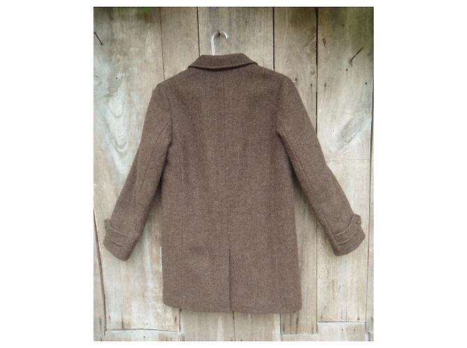 Abrigo APC en Harris Tweed talla S - vista 5
