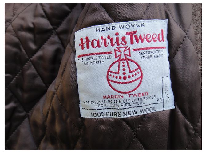 Abrigo APC en Harris Tweed talla S - vista 6